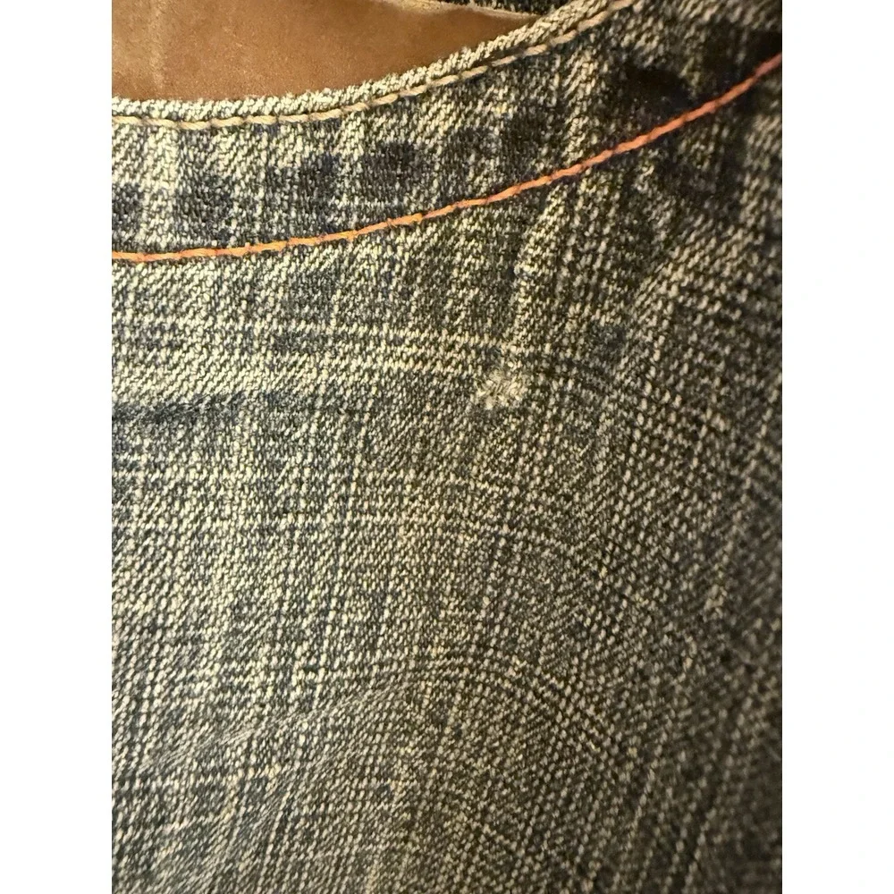 5ive Jungle Jeans Mens 36 Blue Denim. Jungle‎ Walk Of Life. Y2k. Leather Rare